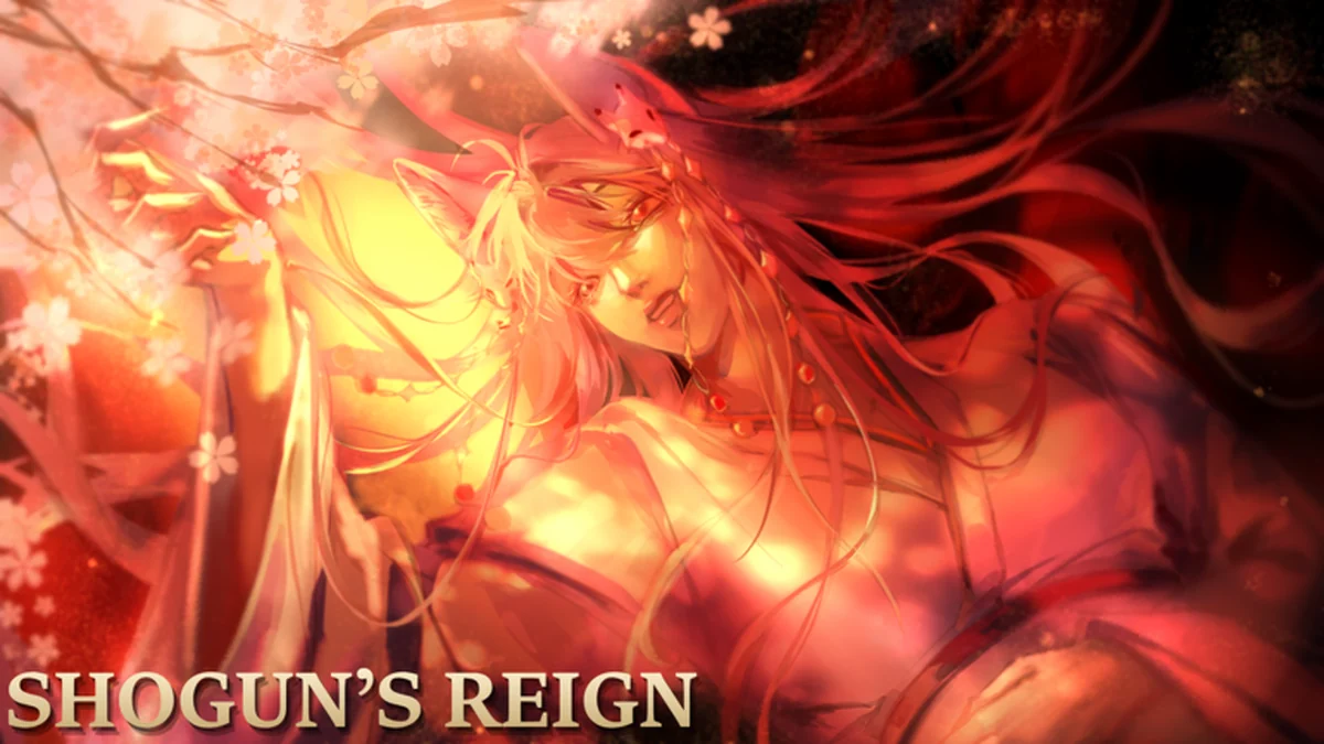 Official Shogun's Reign artwork for the codes status hub